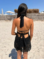 The Noir Bloom Dress