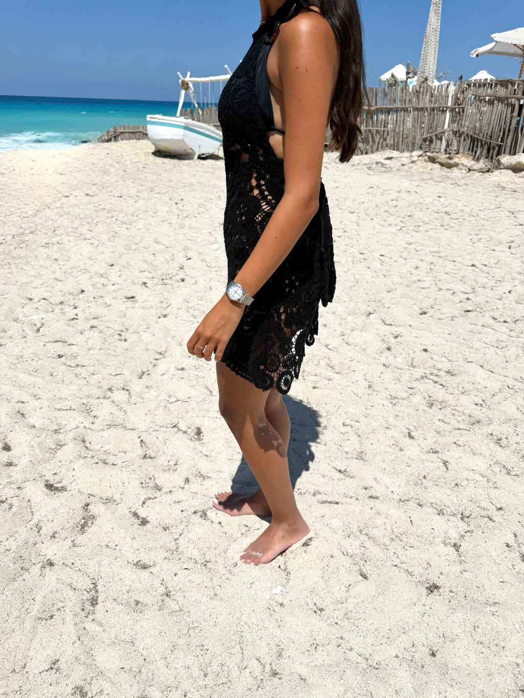 The Noir Bloom Dress