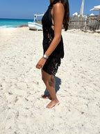 The Noir Bloom Dress